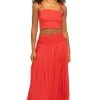 Smocked Crop Top