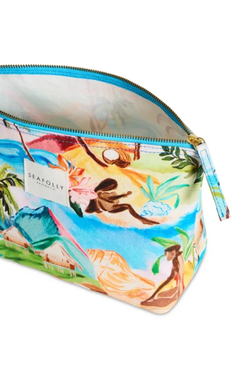 South Pacific Canvas Pouch