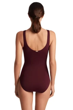 Square Ring One Piece Swimsuit