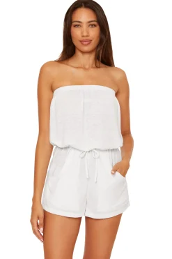 Strapless Romper