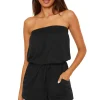 Strapless Romper