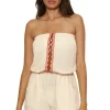 Strapless Romper