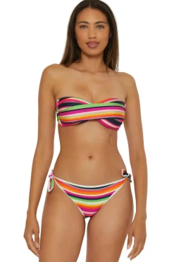 Stripe One Piece Swimsuit