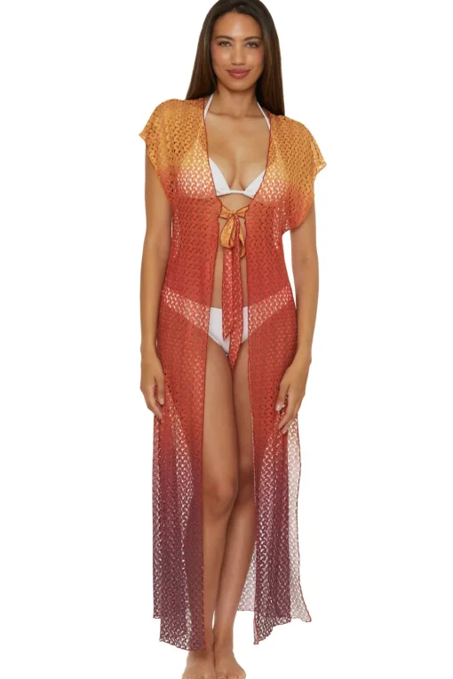 Sunset Ombre Long Kimono