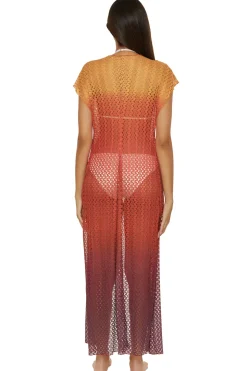 Sunset Ombre Long Kimono