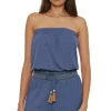 Sunset Strapless Romper