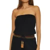 Sunset Strapless Romper