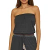 Sunset Strapless Romper