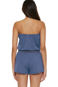 Sunset Strapless Romper