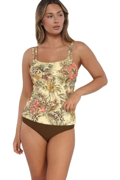 Taylor Underwire Tankini Top (D+ Cup)