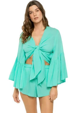 Tie Front Crop Top
