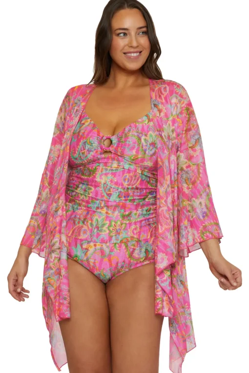 Tie Front Kimono