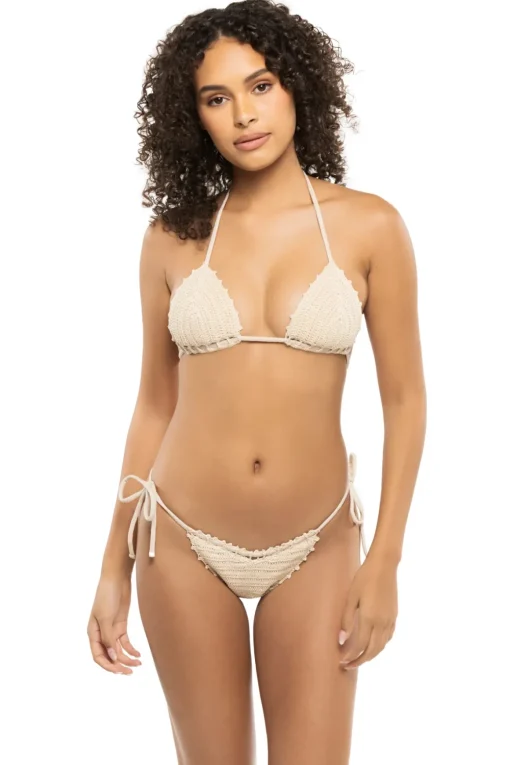 Trinidad Ivory Crochet Bikini Top