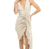 Tulum V-Neck Mid Dress