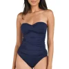 Twist Bandeau Tankini Top