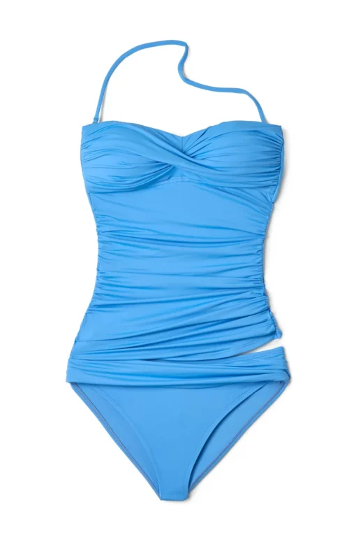 Twist Bandeau Tankini Top