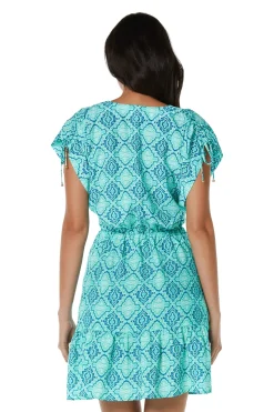 V-Neck Mini Dress
