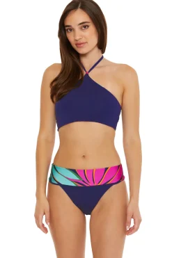 Wailea Reversible High Neck Bikini Top