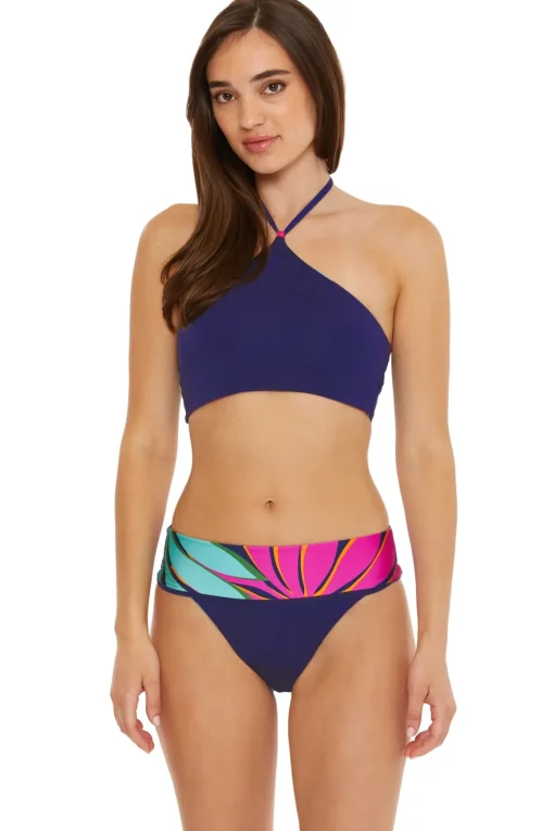 Wailea Reversible High Neck Bikini Top