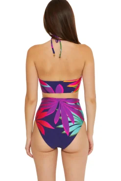 Wailea Reversible High Neck Bikini Top
