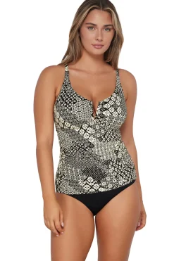 Zuri V-Wire Tankini Top (E-H Cup)