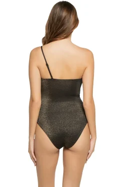 Alaia Asymmetrical One Piece Swimsuit
