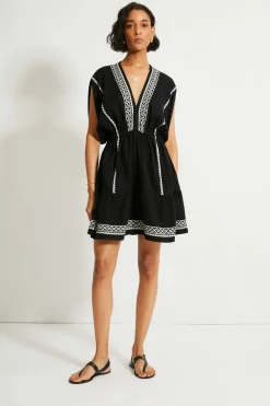 Alem Plunge Mini Dress