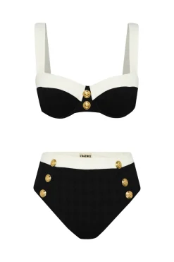 Alexandria Colorblock Bikini Top