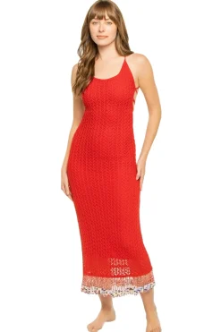 Ali Crochet Maxi Dress