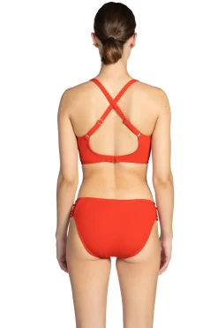 Amy Banded Triangle Bikini Top