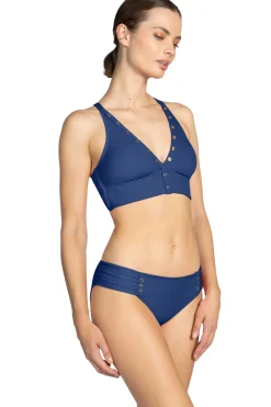 Amy Banded Triangle Bikini Top