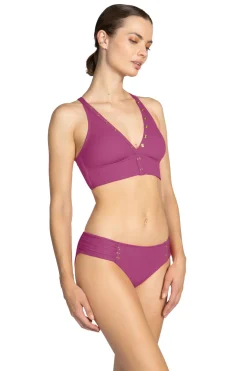 Amy Banded Triangle Bikini Top