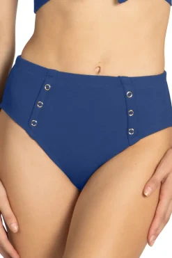 Amy Ribbed High Waist Bikini Bottom