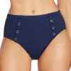 Amy Ribbed High Waist Bikini Bottom