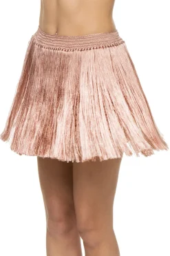 Angelica Fringe Mini Skirt