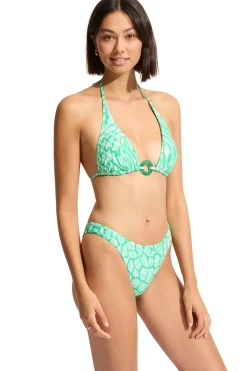 Animal Instinct Sliding Halter Bikini Top