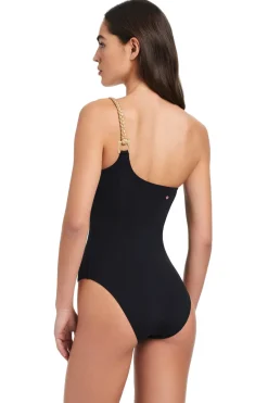 Asymmetrical One Piece Swimsuit
