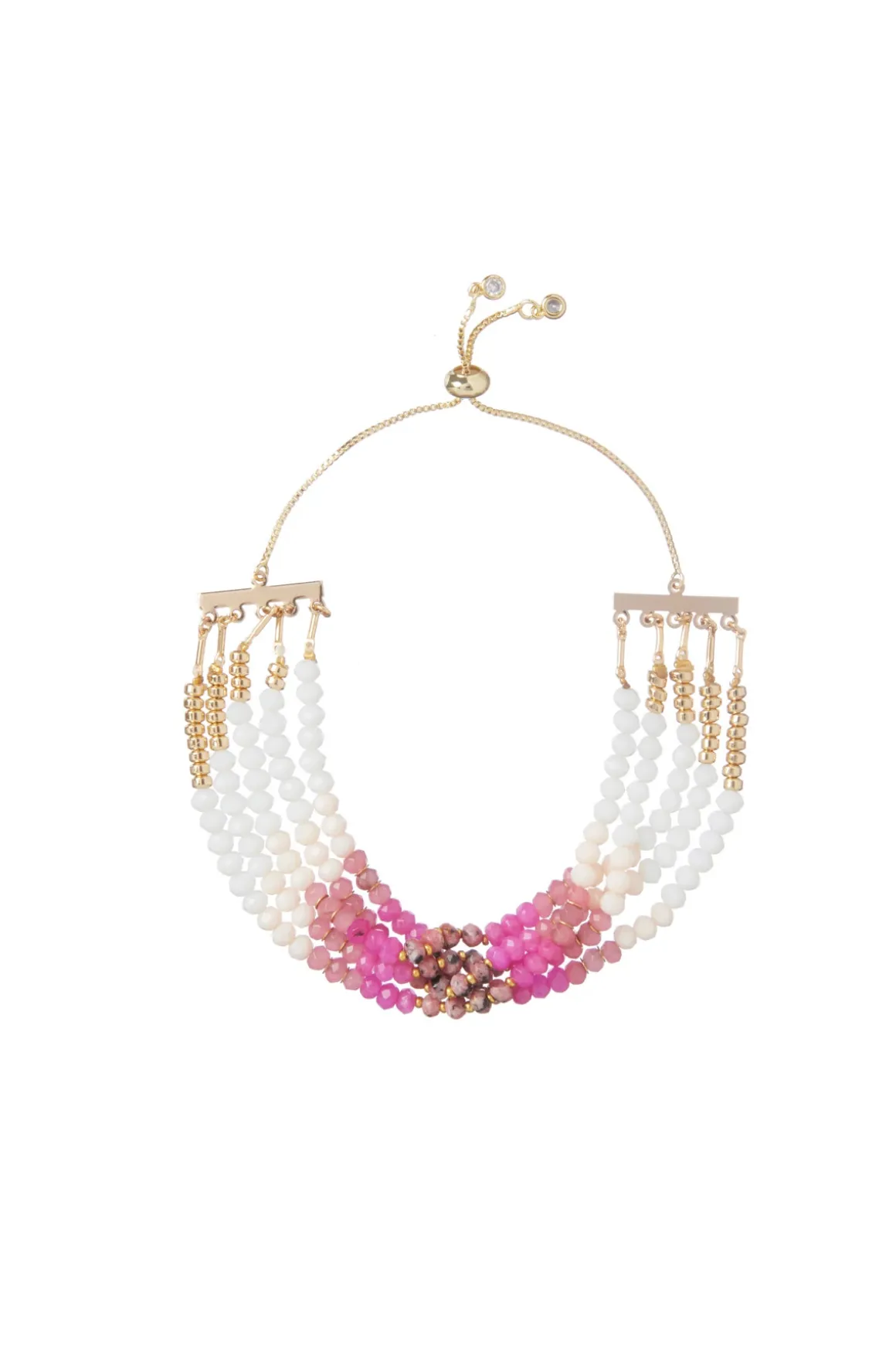 Beaded Pull Ball Bracelet