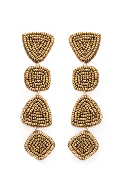 Beaded Statement Earrings