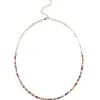 Beaded Stone Necklace