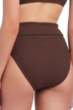 Belted High Waist Bikini Bottom