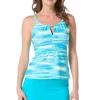 Blair High Neck Tankini Top