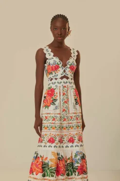 Bloom Garden Midi Dress