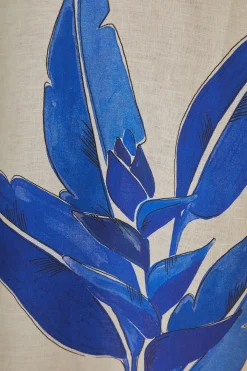 Blue Yard Halter Maxi Dress