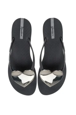 Bold Heart Flip Flops