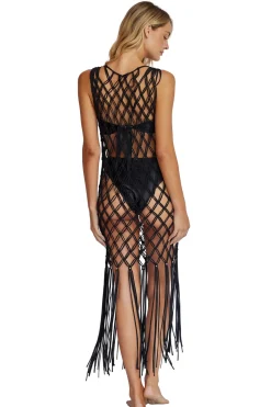 Brynn Beaded Cover Up Dress