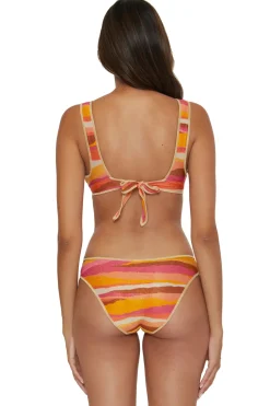 Callie Banded Triangle Bikini Top