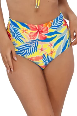 Capri High Waist Bikini Bottom