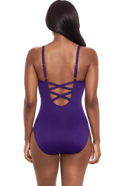 Captivate Underwire Surplice One Piece Swimsuit