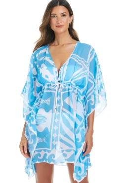 Catch Of The Day Chiffon Caftan